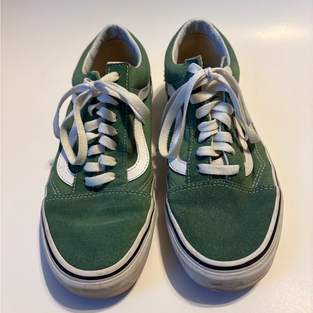 Vans Green Suede Sneaker